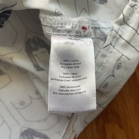 Rachel Antonoff Short Sleeve Dressler print L - Picture 6 of 10